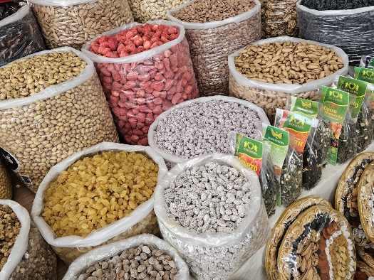 Siyob Bazaar - der größte Markt in Samarkand