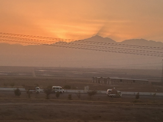 Zurück nach Taschkent - mit dem Zug durch die Berge
