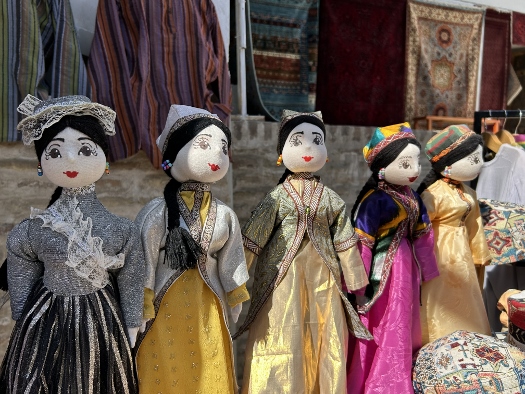 Toqi Zargaron Basar in Buchara - hier gibt`s einfach alles