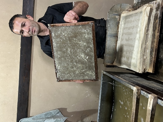 Papierherstellung von Hand