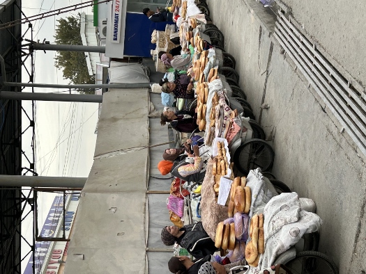 Siyob Bazaar - der größte Markt in Samarkand