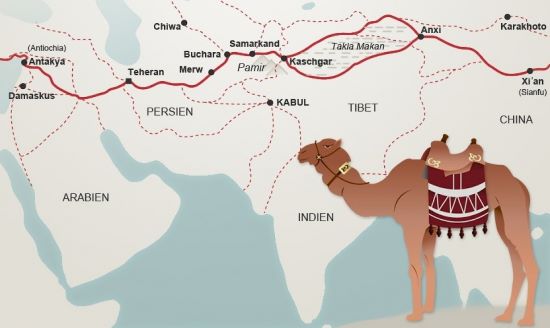 Die alte Seidenstraße