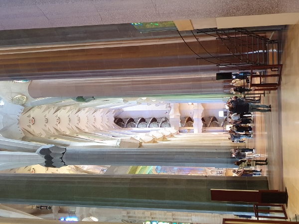 Sagrada Familia - Innenraum