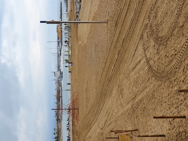 Der Strand von Barcelona