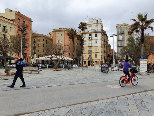 Der Strand von Barcelona