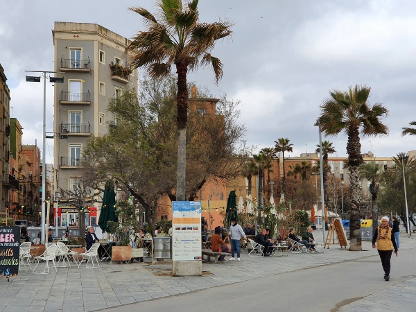 Der Strand von Barcelona