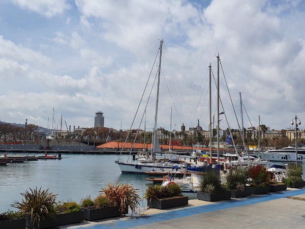 Der Strand von Barcelona