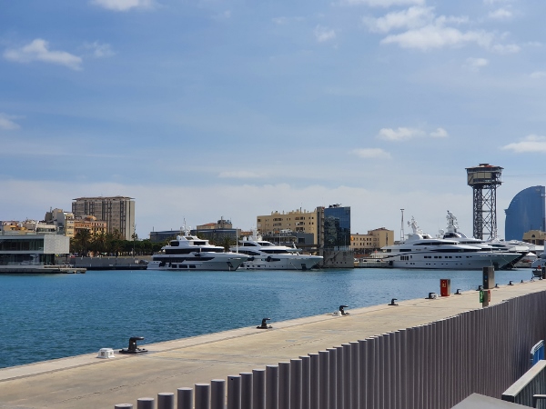 Der Strand von Barcelona