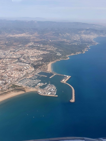 Barcelona im Oktober - Der Flug in die Sonne