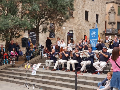 Barcelona im Oktober - Sardana