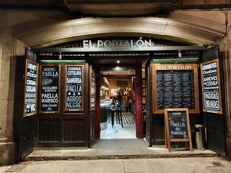 Barcelona im Oktober - El Portalón