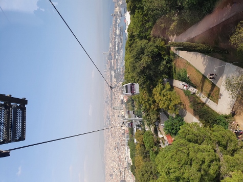 Barcelona im Oktober - auf dem Gipfel des Montjuïc