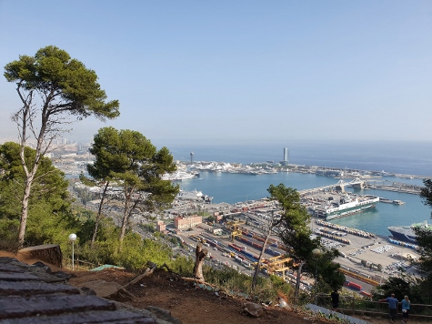 Barcelona im Oktober - auf dem Gipfel des Montjuïc