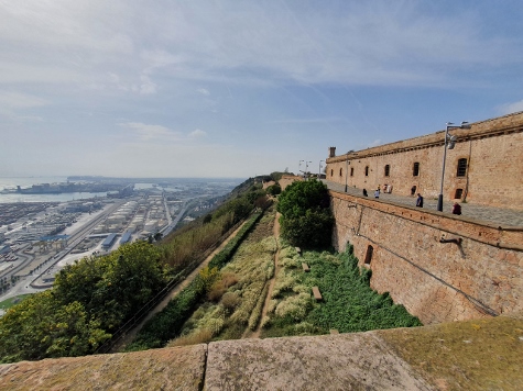 Barcelona im Oktober - auf dem Gipfel des Montjuïc
