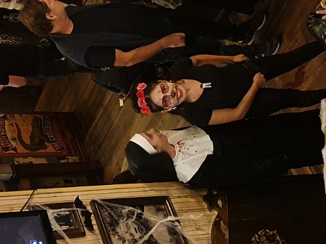 Barcelona im Oktober - Halloween im "Obamas"