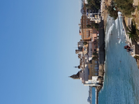 Barcelona im Oktober - Sitges - ein Traum am Meer