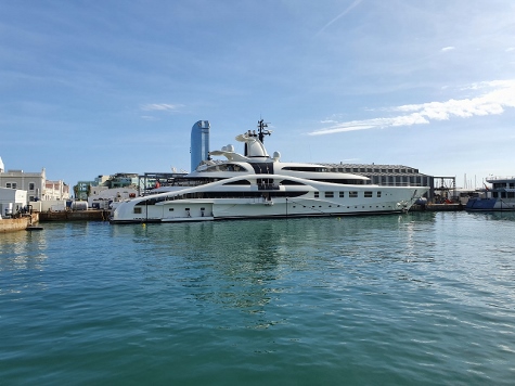 Barcelona im Oktober - Hafenrundfahrt