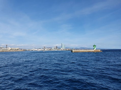 Barcelona im Oktober - Hafenrundfahrt