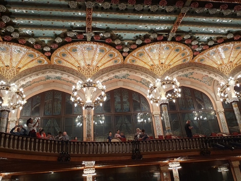 Barcelona im Oktober - Konzert im Palau de la Música Catalana