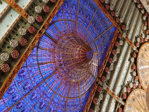 Barcelona im Oktober - Konzert im Palau de la Música Catalana