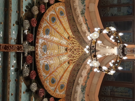 Barcelona im Oktober - Konzert im Palau de la Música Catalana