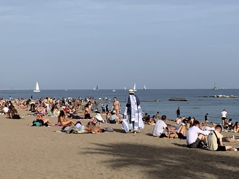 Barcelona im Oktober - Strandbesuche