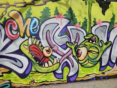 Grafitti - Straßenkunst überall