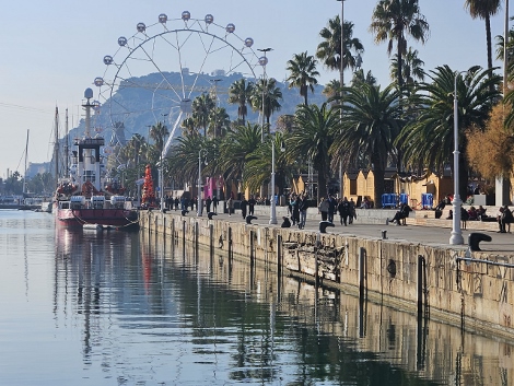 Christmas Jahrmarkt am Hafen