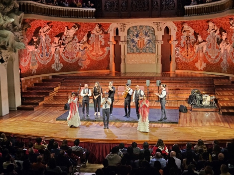 Flamenco-Gala im Palau de la Música Catalana