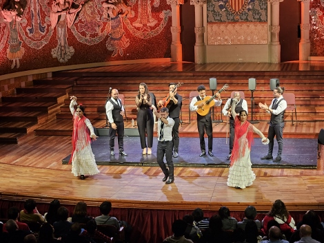 Flamenco-Gala im Palau de la Música Catalana
