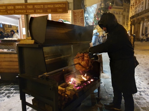 Weihnachtsmarkt am Altstäder Ring (Staroměstské náměstí)