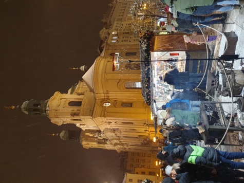 Weihnachtsmarkt am Altstäder Ring (Staroměstské náměstí)