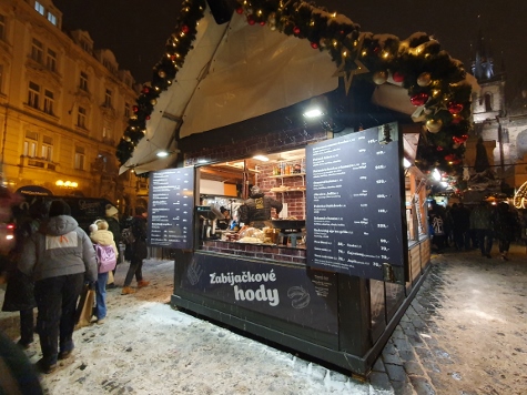 Weihnachtsmarkt am Altstäder Ring (Staroměstské náměstí)