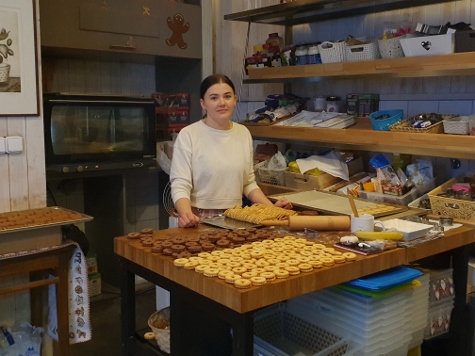 In der Prager Weihnachtsbäckerei