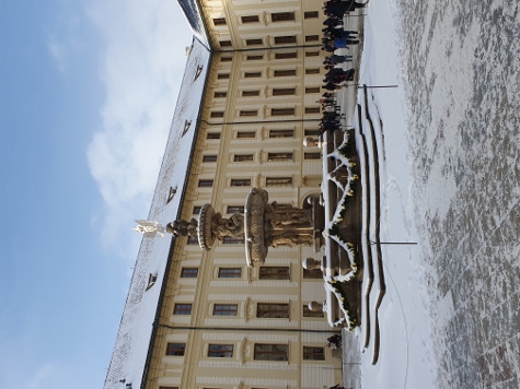 Die Prager Burg - Innenhof