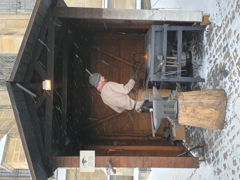 Mittelaltertlicher Weihnachtsmarkt im Burghof