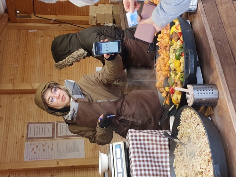 Mittelaltertlicher Weihnachtsmarkt im Burghof