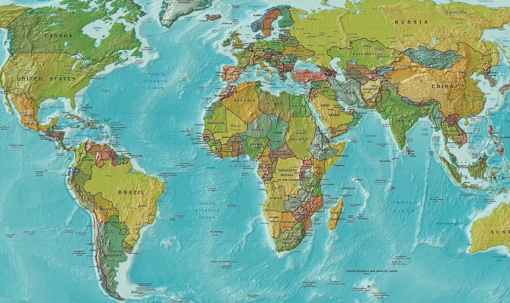 Weltkarte
